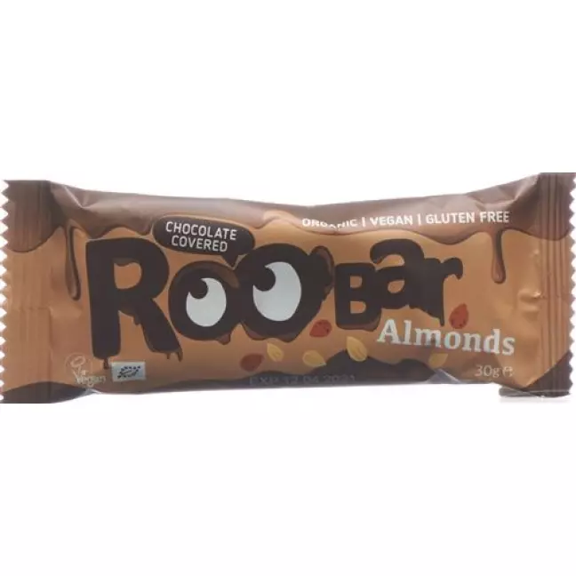 Roobar Schokoriegel mit Mandel 30g