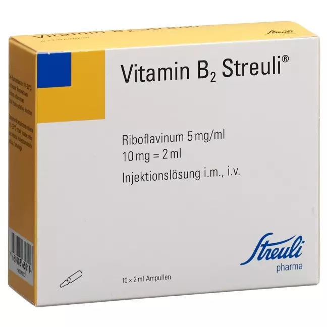 Vitamin B2 Streuli 10mg/2ml Vitamin B2 Streuli 10mg/2ml
