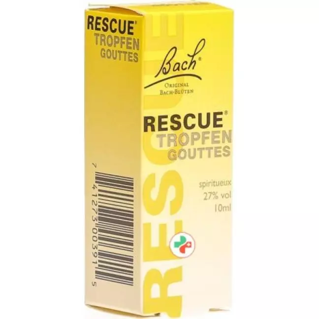 Bachbluten Rescue жидкость 10мл Bachbluten Rescue жидкость 10мл