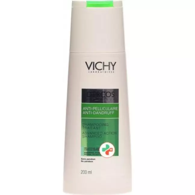Vichy Dercos Anti Schuppen Shampoo Fettiges Haar 200мл Vichy Dercos Anti Schuppen Shampoo Fettiges Haar 200мл