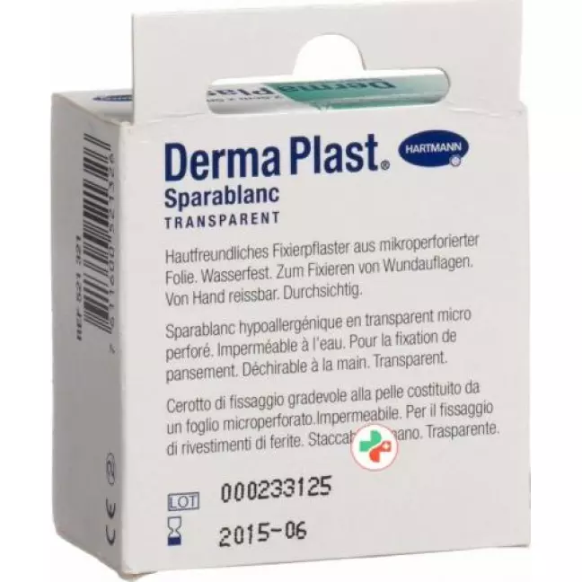 Dermaplast Sparablanc прозрачный 2.5смx5m Weiss Dermaplast Sparablanc прозрачный 2.5смx5m Weiss