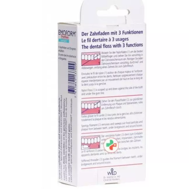 Emoform Triofloss Extra Soft 100 штук Emoform Triofloss Extra Soft 100 штук