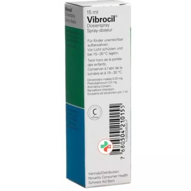 Vibrocil 15 ml Microdosator Vibrocil 15 ml Microdosator