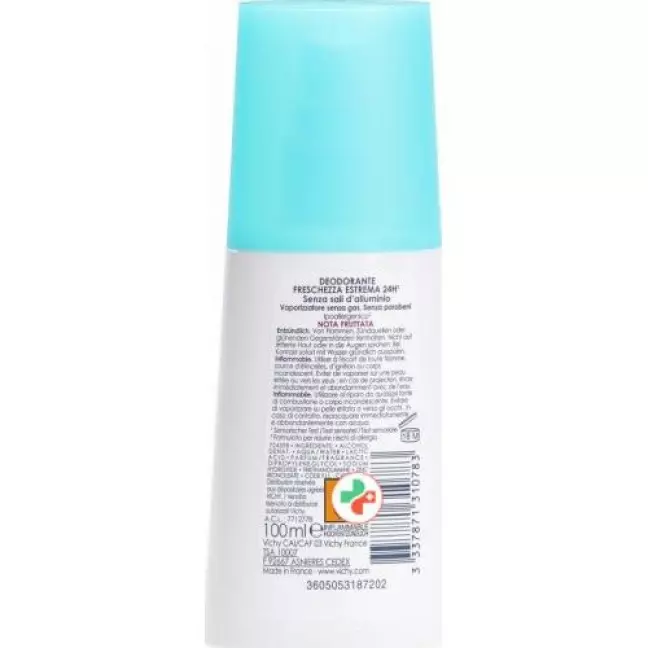 Vichy Deo Pumpzerstauber Fruchtig Frisch 100мл Vichy Deo Pumpzerstauber Fruchtig Frisch 100мл