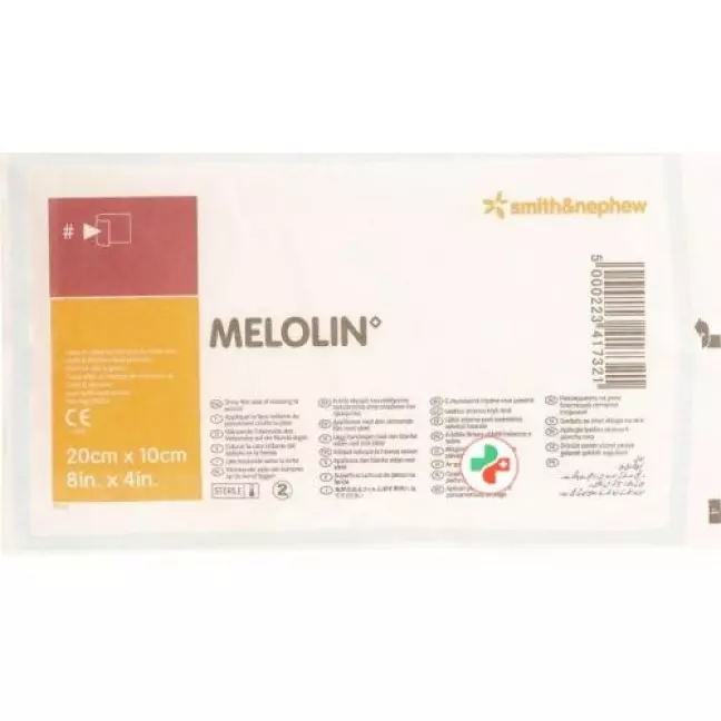 Melolin Wundkompressen 10x20см стерильный 100 пакетиков Melolin Wundkompressen 10x20см стерильный 100 пакетиков