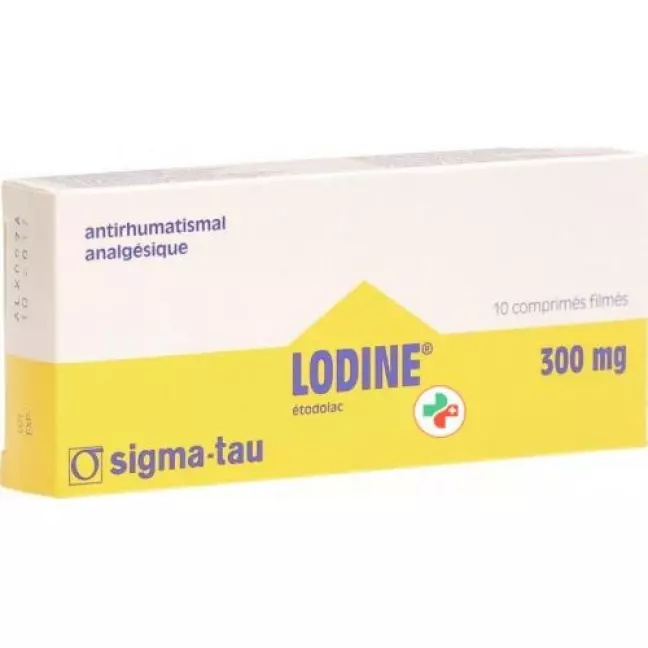 Lodine 300 mg 10 filmtablets Lodine 300 mg 10 filmtablets