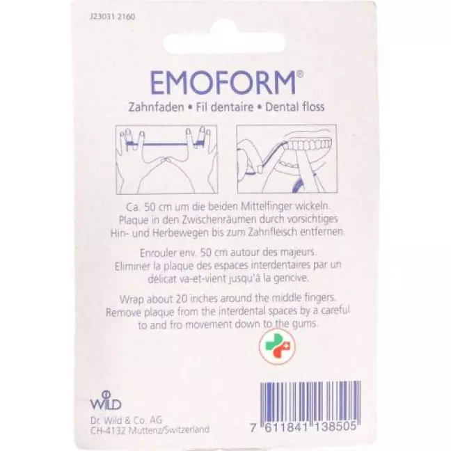 Emoform Zahnfaden Ungewachst 50м Emoform Zahnfaden Ungewachst 50м