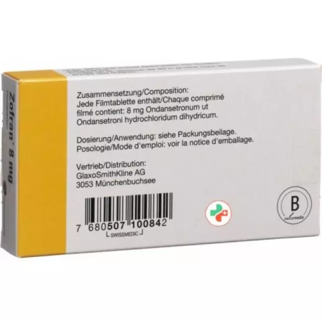 Zofran 8 mg 6 filmtablets Zofran 8 mg 6 filmtablets