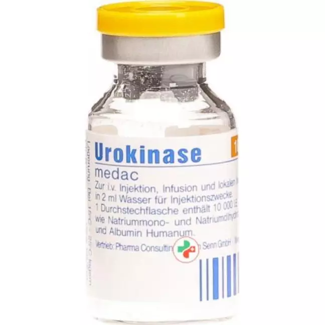 Urokinase Hs Medac 10000 E Urokinase Hs Medac 10000 E