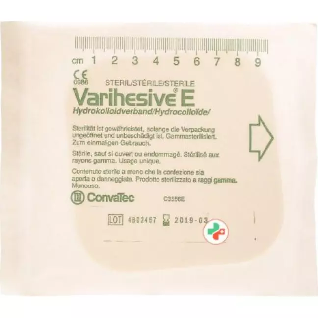 VariHesive E Hydrokolloidverband 10x10см 10 штук VariHesive E Hydrokolloidverband 10x10см 10 штук