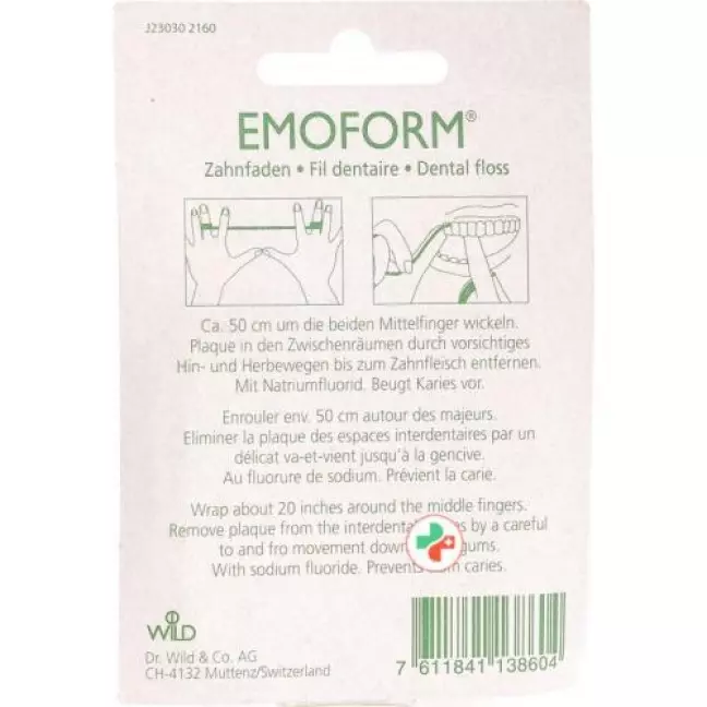 Emoform Zahnfaden Mint 50м