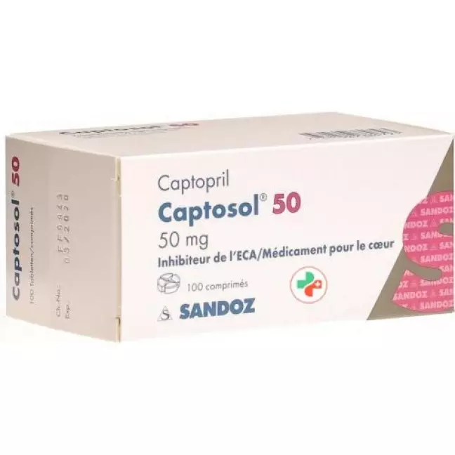 Captosol 50 mg 100 tablets Captosol 50 mg 100 tablets