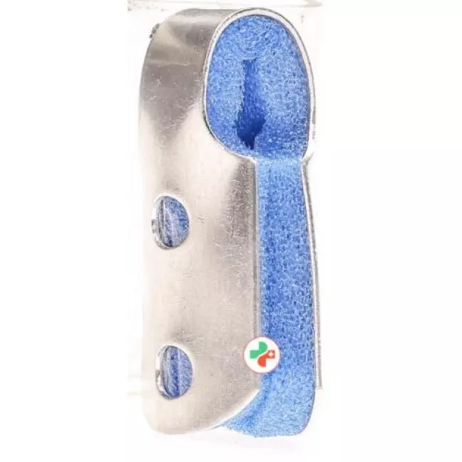 Omnimed Dalco Fingerschiene размер S Silber Blau Omnimed Dalco Fingerschiene размер S Silber Blau