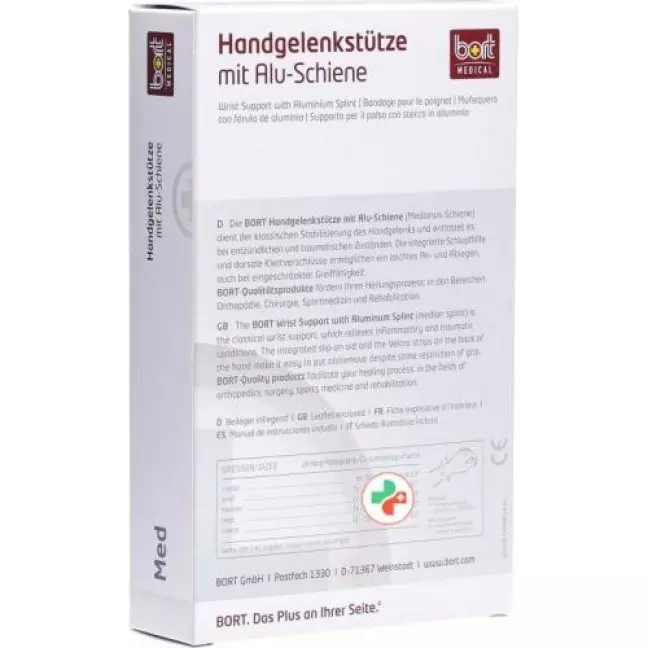 Bort Handgelenkstutze Schiene Links -21см размер L телесный цвет Bort Handgelenkstutze Schiene Links -21см размер L телесный цвет