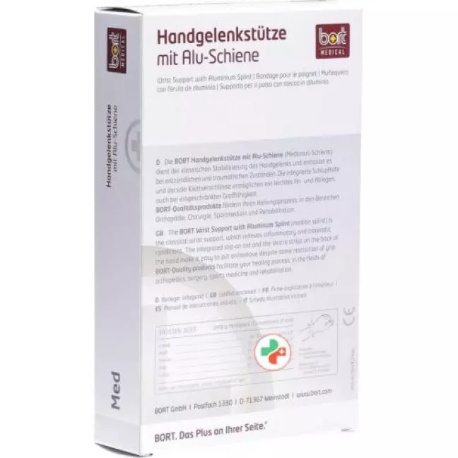 Bort Handgelenkstutze Schiene Rechts -15см размер XS Blau Bort Handgelenkstutze Schiene Rechts -15см размер XS Blau