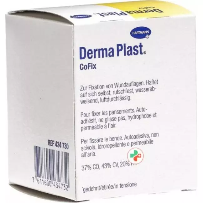 Dermaplast Cofix марлевый бинт 6смx4m Weiss Dermaplast Cofix марлевый бинт 6смx4m Weiss