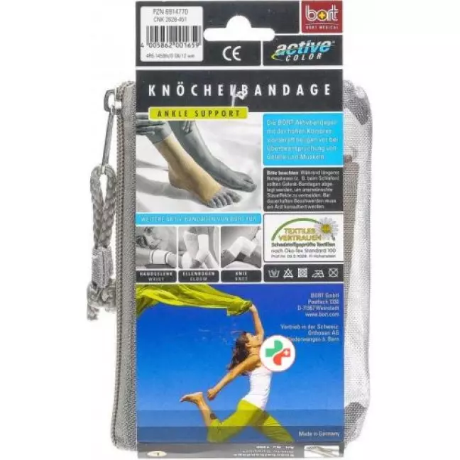 Bort Aktive Color Knochelbandage размер L +23см Beige Bort Aktive Color Knochelbandage размер L +23см Beige