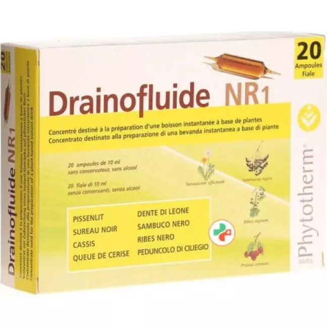 Drainofluide Nr 1 20 Trinkampullen 10мл Drainofluide Nr 1 20 Trinkampullen 10мл