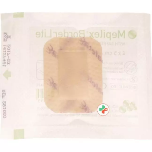 Mepilex Border Lite Silkonschaumve 4x5см 10 штук Mepilex Border Lite Silkonschaumve 4x5см 10 штук