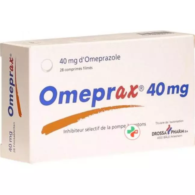 Omeprax 40 mg 28 filmtablets Omeprax 40 mg 28 filmtablets