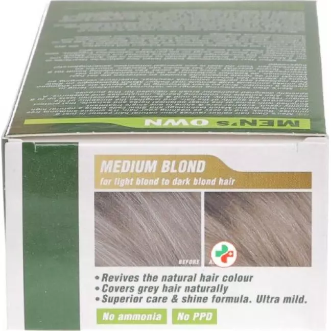 Henna Plus Mens Own Syst2 Mittel-Blond Henna Plus Mens Own Syst2 Mittel-Blond