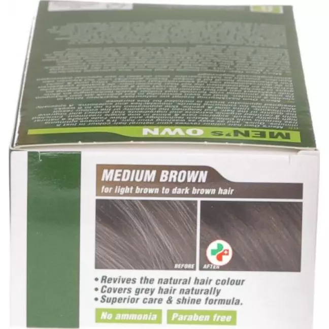 Henna Plus Mens Own Syst2 Mittel-Braun Henna Plus Mens Own Syst2 Mittel-Braun
