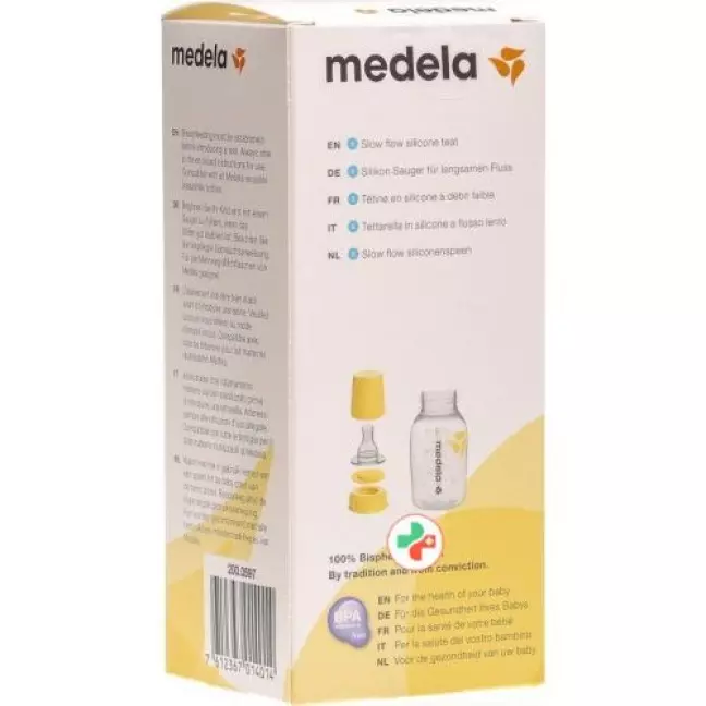 Medela Milchflasche mit Sauger 150мл S Medela Milchflasche mit Sauger 150мл S
