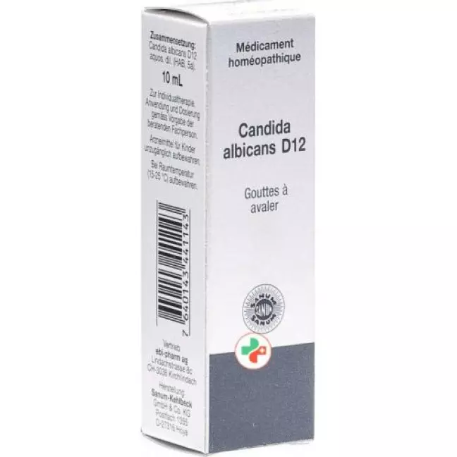 Sanum Candida Albicans капли D 12 10мл Sanum Candida Albicans капли D 12 10мл