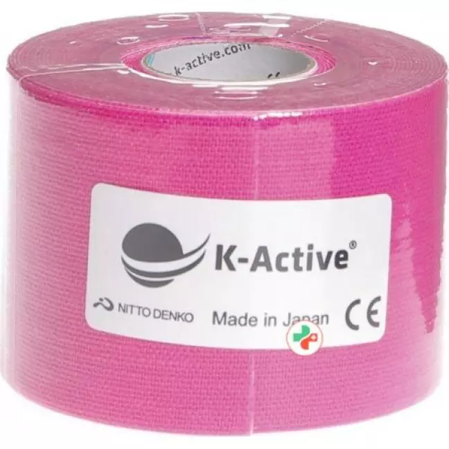 K-active Kinesio Tape 5смx5m Pink Wasserabweisend K-active Kinesio Tape 5смx5m Pink Wasserabweisend