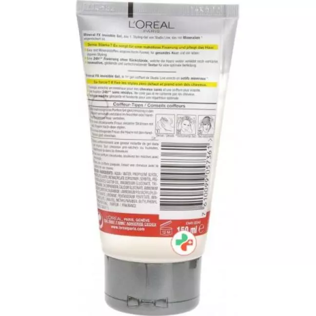 Studio Line Mineral Fx гель Fluid U-strong 150мл Studio Line Mineral Fx гель Fluid U-strong 150мл