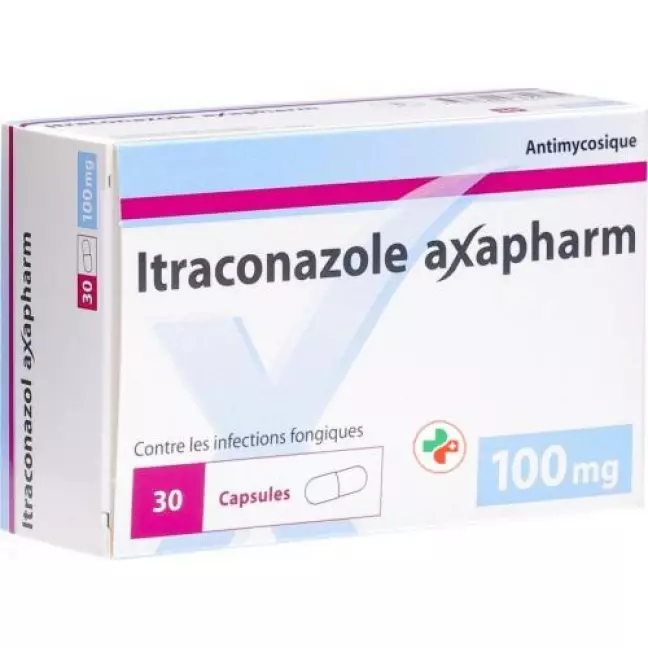 Itraconazol Axapharm 100 mg 30 Kaps Itraconazol Axapharm 100 mg 30 Kaps