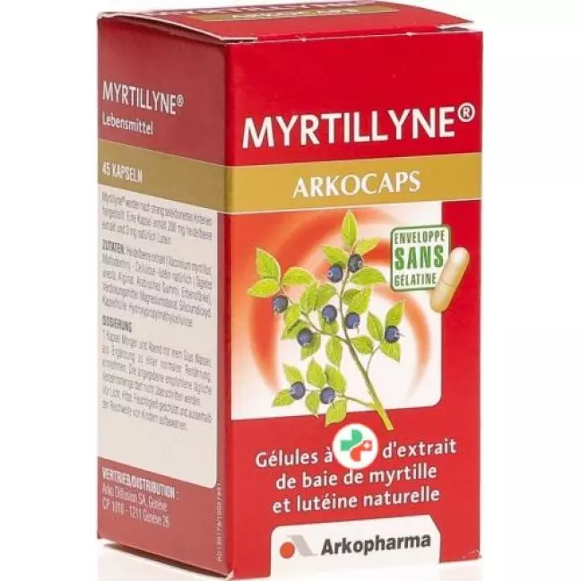 Arkocaps Myrtilline в капсулах 45 штук Arkocaps Myrtilline в капсулах 45 штук