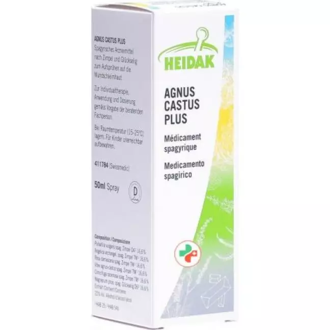Heidak Spagyrik Agnus Castus Plus спрей 50мл Heidak Spagyrik Agnus Castus Plus спрей 50мл