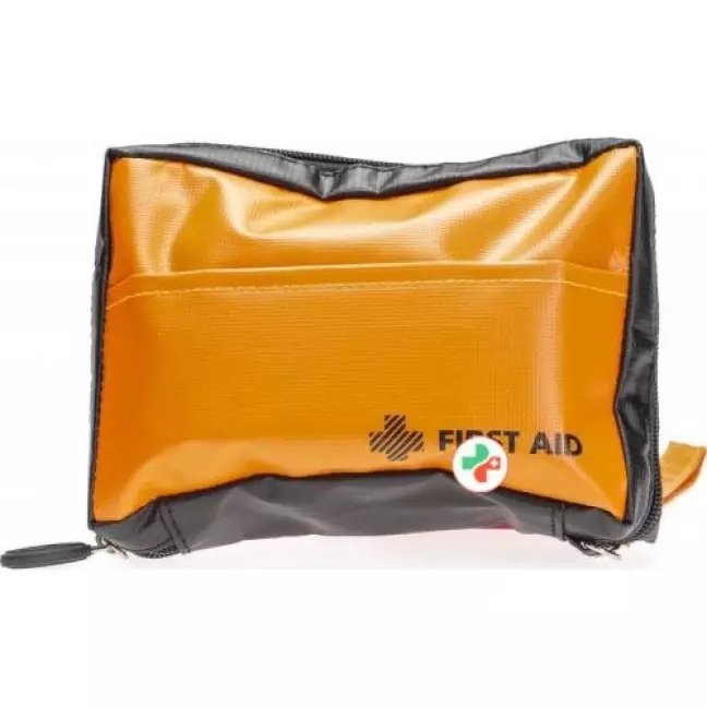 Flawa Rucksack Apotheke Etui Orange Schwarz