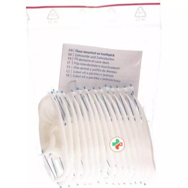 Curaprox DF 967 Flosspic Zahnstocher+ Seide 30 штук Curaprox DF 967 Flosspic Zahnstocher+ Seide 30 штук