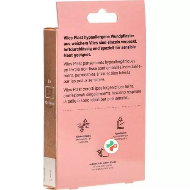 Flawa Vlies Plast Grosse L 10x7.5см 8 штук Flawa Vlies Plast Grosse L 10x7.5см 8 штук
