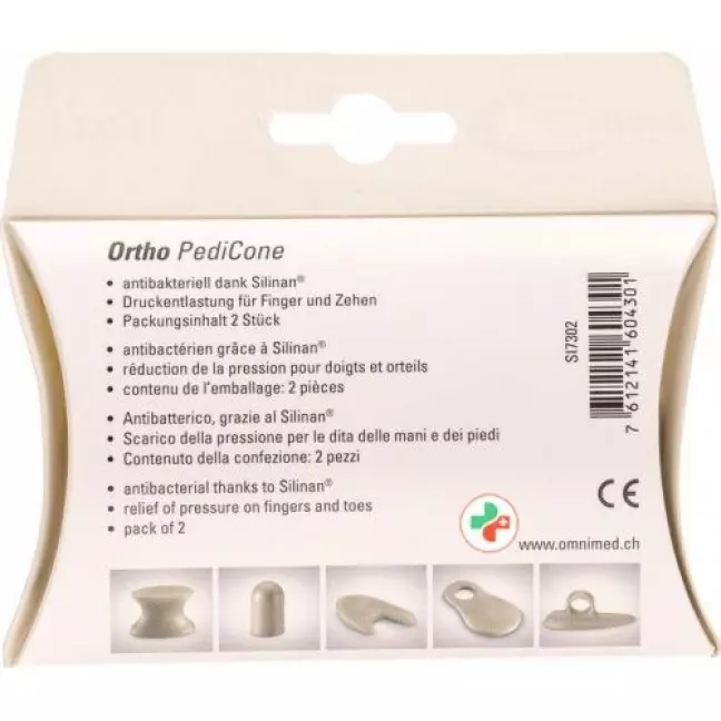 Omnimed Ortho PediCone Zehenring размер L/XL 2 штуки Omnimed Ortho PediCone Zehenring размер L/XL 2 штуки