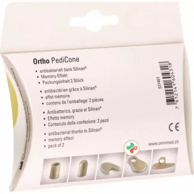 Omnimed Ortho PediCone Zehenspreizer размер S 2 штуки Omnimed Ortho PediCone Zehenspreizer размер S 2 штуки
