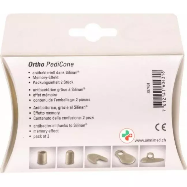 Omnimed Ortho PediCone Zehenspreizer размер S 2 штуки Omnimed Ortho PediCone Zehenspreizer размер S 2 штуки