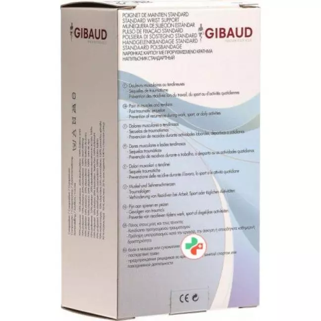 Gibaud Handgelenkbandage M 15-17см schwarz Gibaud Handgelenkbandage M 15-17см schwarz