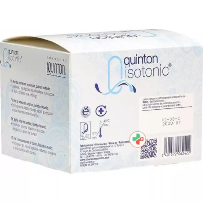 Quinton Isotonic 30 ампул по 10мл Quinton Isotonic 30 ампул по 10мл