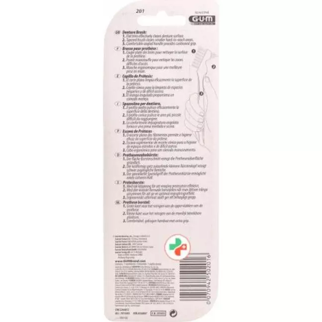 Gum Sunstar Prothesenburste Hart Gum Sunstar Prothesenburste Hart