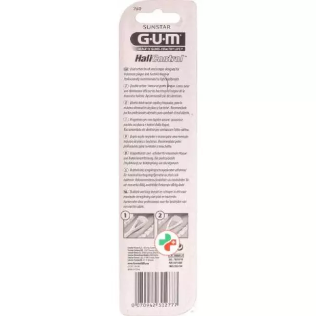 Gum Sunstar Halicontrol Zungenreiniger