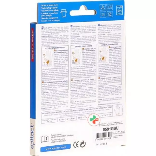 Epitact Flexible Daumenbandage Grosse S 13-14.9см Links Epitact Flexible Daumenbandage Grosse S 13-14.9см Links
