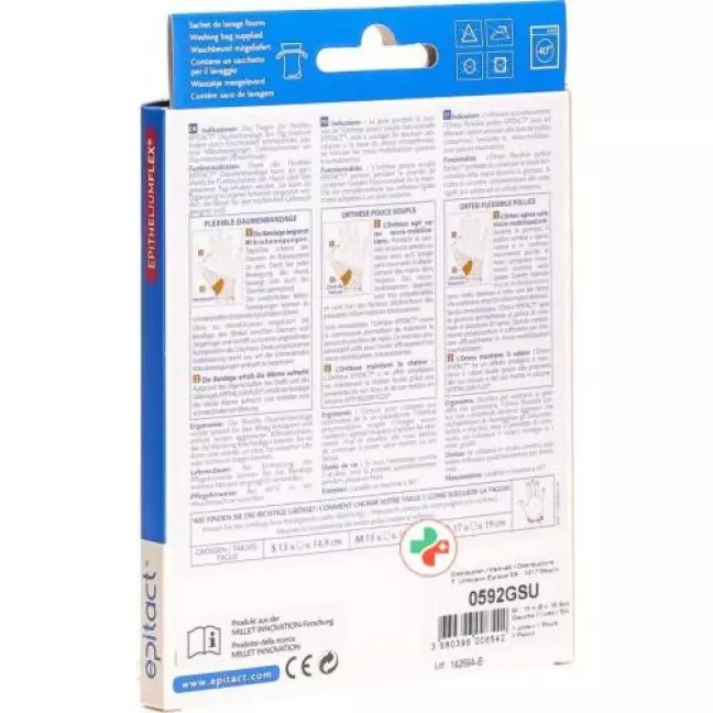 Epitact Flexible Daumenbandage Grosse M 15-16.9см Links Epitact Flexible Daumenbandage Grosse M 15-16.9см Links