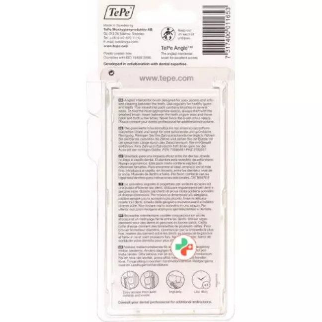 TePe Angle Interdentalbursten Mixed Pack 6 штук TePe Angle Interdentalbursten Mixed Pack 6 штук