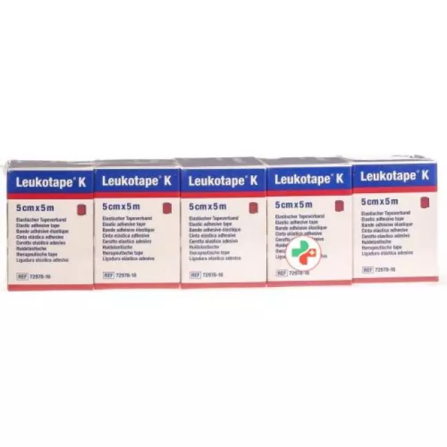 Leukotape K бинт 5мX5см Rot 5 штук Leukotape K бинт 5мX5см Rot 5 штук