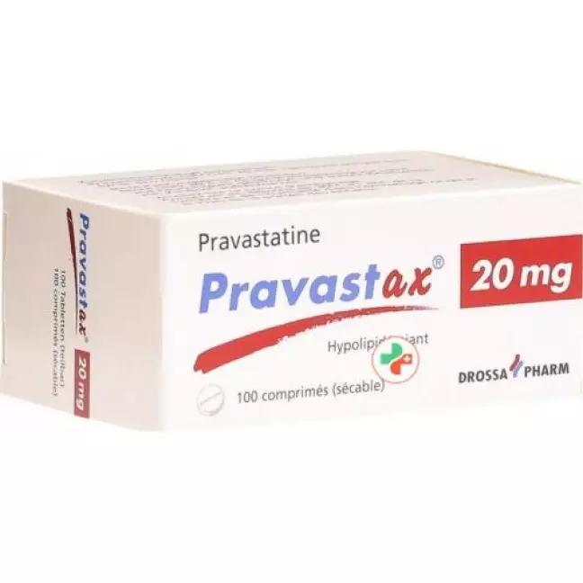 Pravastax 20 mg 100 tablets Pravastax 20 mg 100 tablets