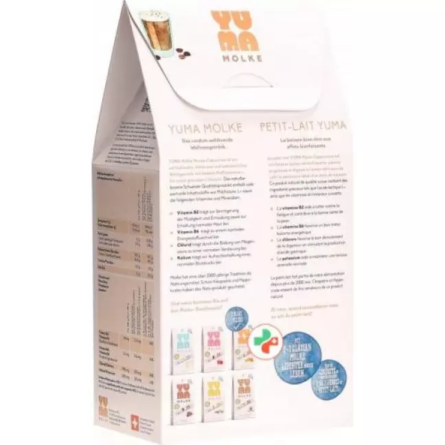 Yuma Molke Mocca-Cappuccino 2-Wochen-Packung 14 Sticks a 25г Yuma Molke Mocca-Cappuccino 2-Wochen-Packung 14 Sticks a 25г