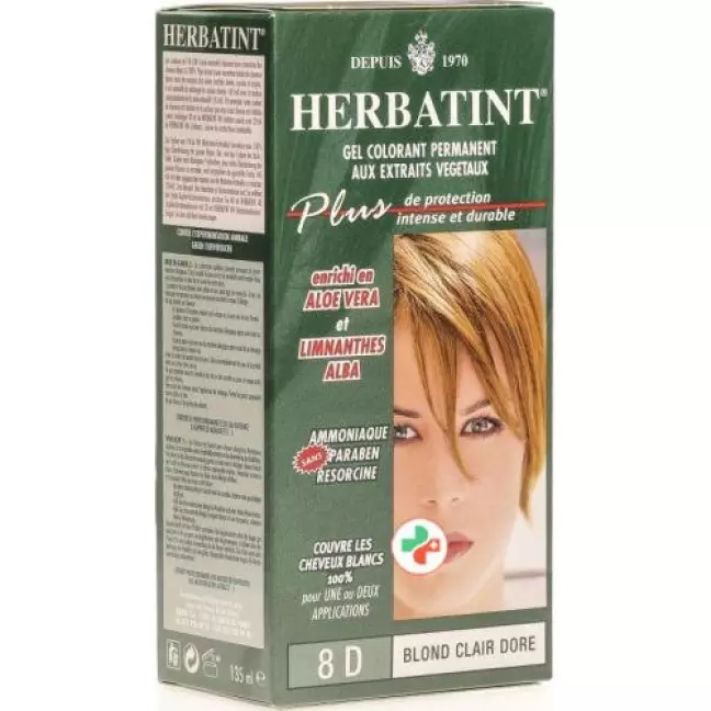 Herbatint Haarfarbegel 8d Helles Gold Blond 150мл Herbatint Haarfarbegel 8d Helles Gold Blond 150мл